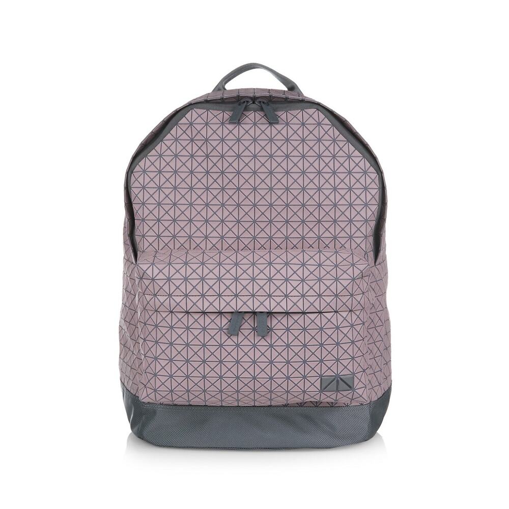Bao Bao Issey Miyake Geometric Pink One Tone Backpack